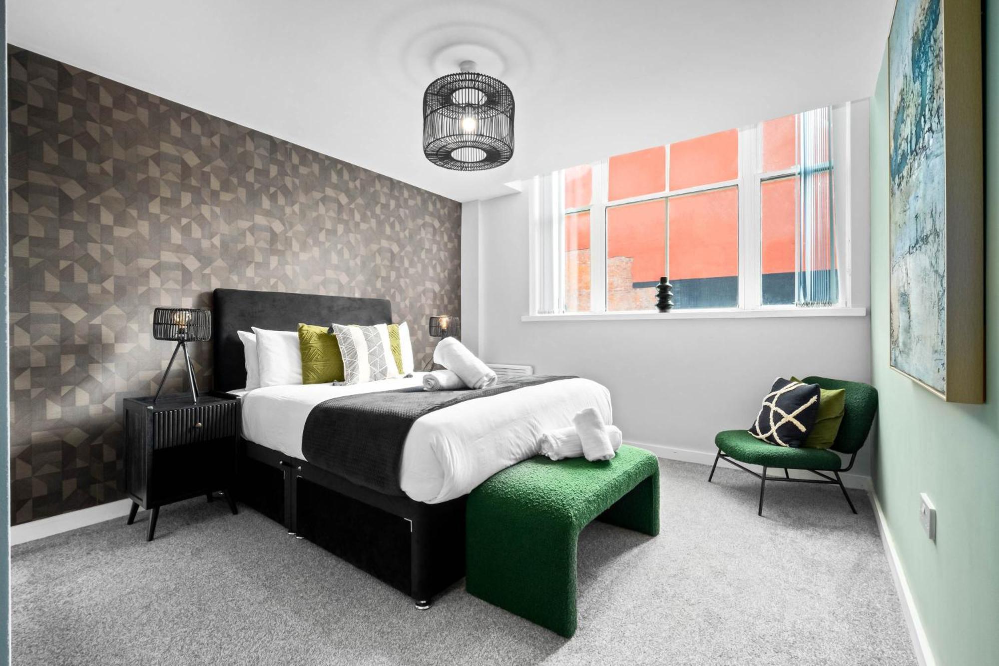 Luxury Apartment - Secure Parking - Gated Development - Near Jq & Birmingham City Centre 6Sh ภายนอก รูปภาพ